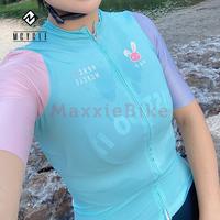 Gambar MCYCLE Baju Jersey Sepeda Wanita Lengan Pendek MY097W Women Cycling Jersey Short Sleeve - Light Green, L dari Maxxiebike Kota Administrasi Jakarta Utara 2 Tokopedia