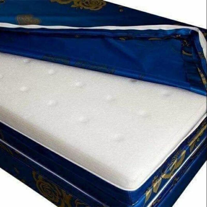 Vỏ bọc đệm 3 tấm vải ze Valire đủ size áo bọc đệm 3 tấm nhiều màu giao màu ngẫu nhiên