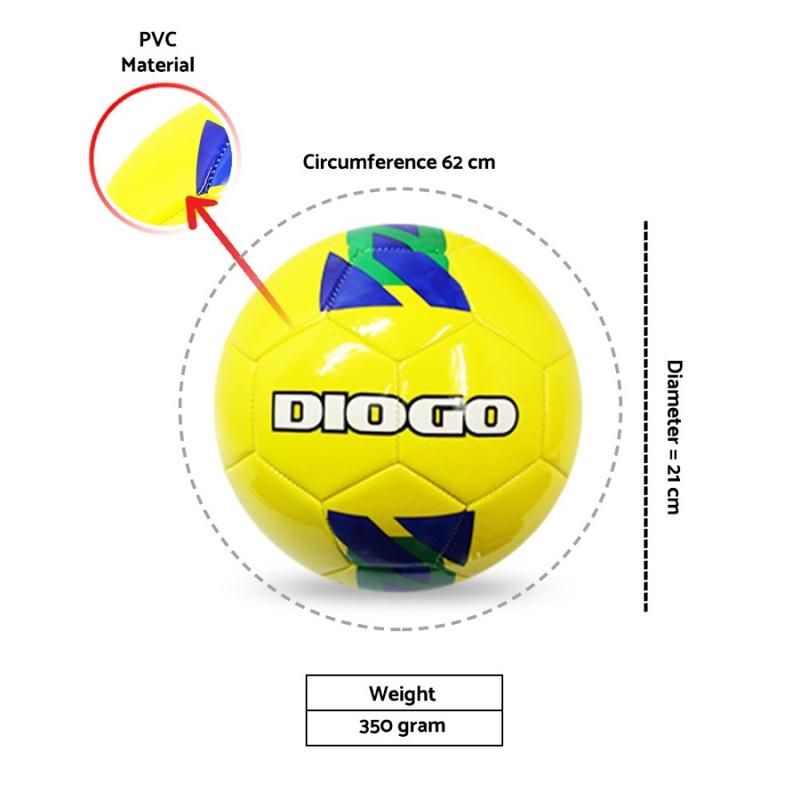 Bola Sepak Diogo Size 5/Diogo Negara Soccer Ball 1