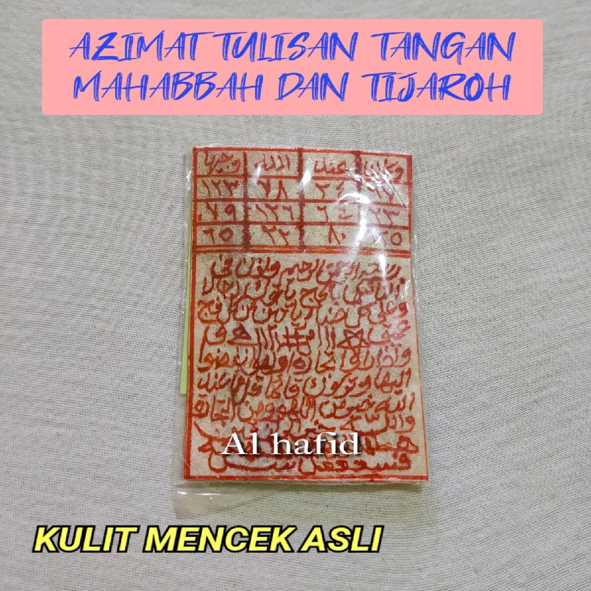 azimatt asihan nabi yusuf