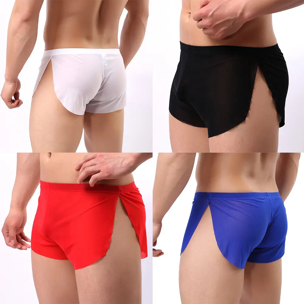 Boxer Semi Tranparan Celana Dalam Seksi Pria Men Sexy Underwear A820