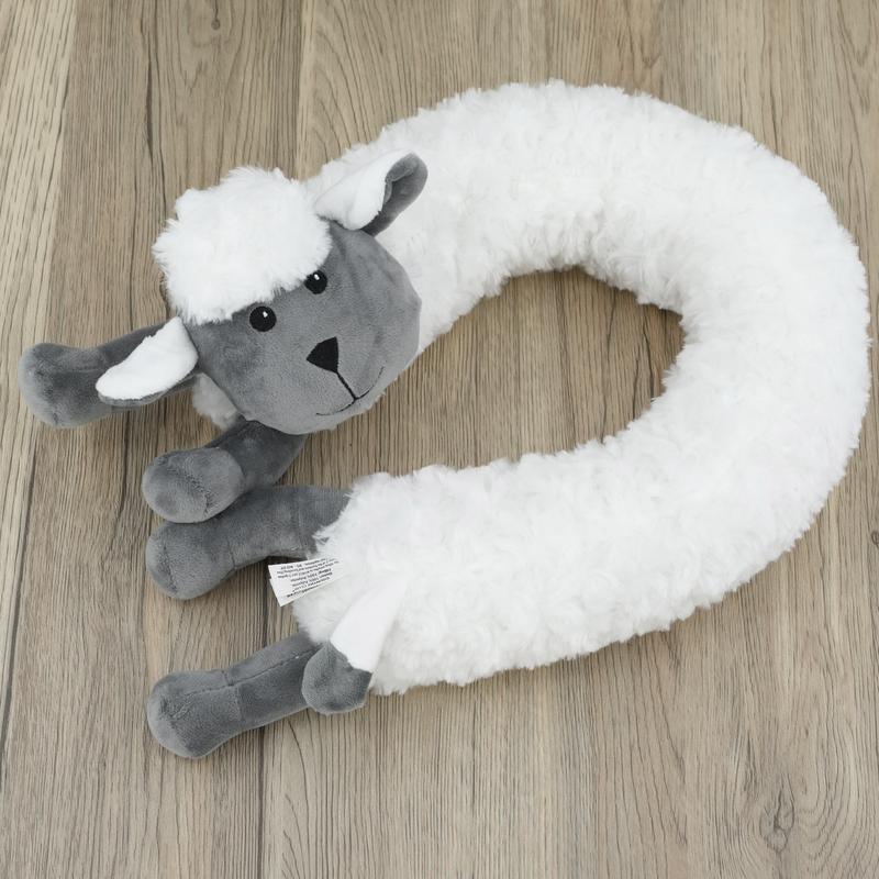The Magic Toy Shop Draught Excluder Novelty White Sheep Design 2