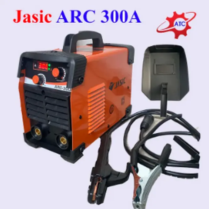 Máy hàn điện tử ARC 300A Chính hãng tặng kèm mặt nạ hàng cao cấp Bảo hành 24 tháng kéo que 3.2 mayhan mignhat