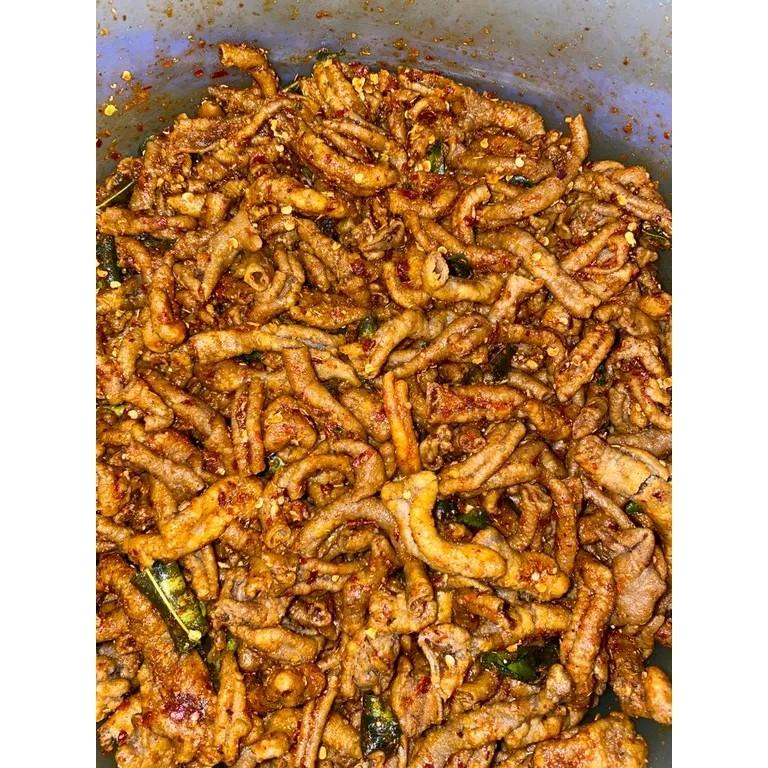 Keripik Usus Crispy Pedas Daun Jeruk 1kg 3