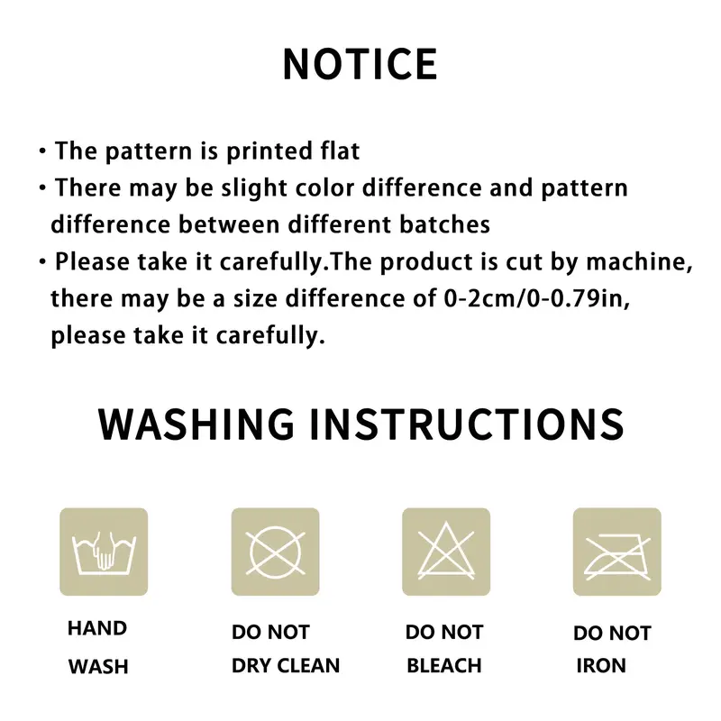 Bathroom Decorations, 4 Counts/set Including Shower Curtain & Toilet Lid Cover & Rectangular Mat & U-shaped Mat, Bathroom Accessories 6