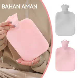 Kantung Air Panas 500ml 1000ml Kompres Perut Botol Air Panas Untuk Terapi Hangat Pereda Nyeri Dan Penghangat Tubuh