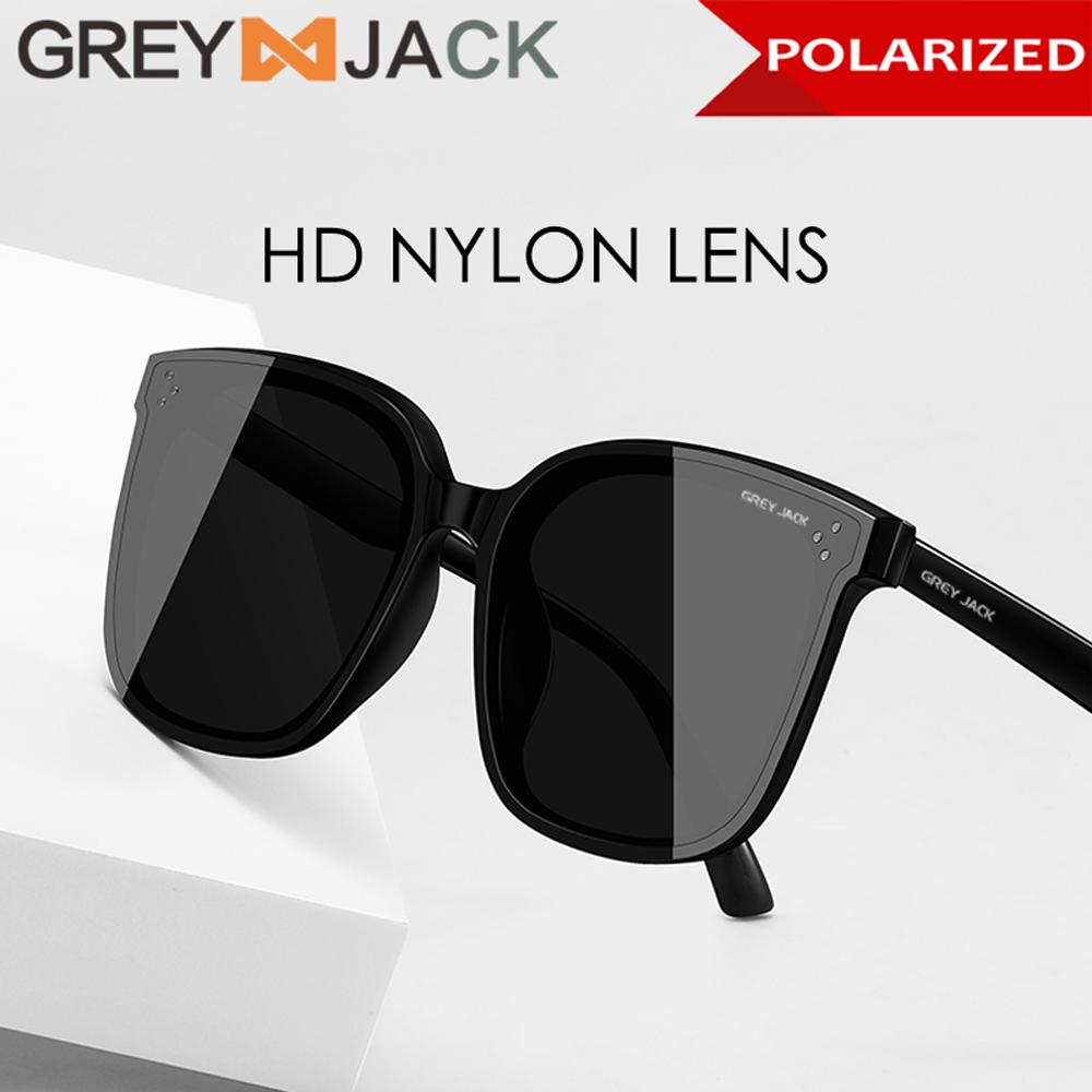 Grey Jack Kacamata Hitam Sunglasses Polarized HD Lens Anti Silau UV400 Model Kotak Ringan Acetate+TR Fashion Laki-laki dan Wanita SA 28029 Grey Jack Kacamata Hitam Sunglasses Polarized HD Lens Anti Silau UV400 Model Kotak Ringan Acetate+TR Fashion Laki-laki dan Wanita SA 28029