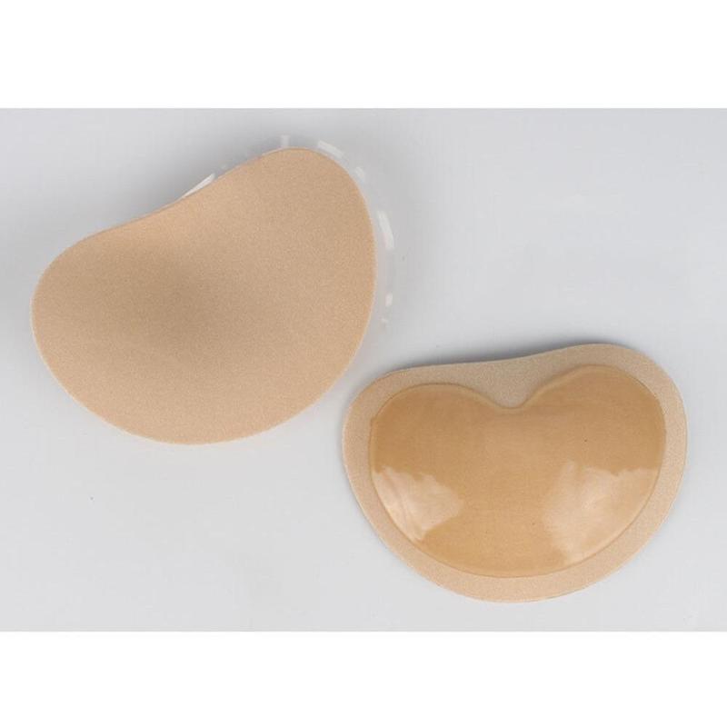 3 cm thick slit front adhesive bra strap to prevent sagging women's bra - bra tape Silicone Invisible Bra Insert Pads Push Up Enhancer Breast Strapless 5