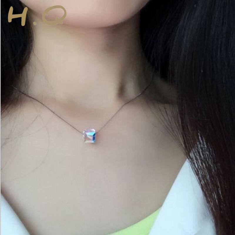 Product Introduction of H.Q Jewelry Vòng cổ vuông, Vòng cổ đồng, dây chuyền nữ, Women, Trang Sức, Chain 20