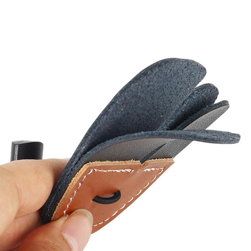 Product Introduction of Bow And Arrow Sports Cowhide Finger Protector Double Protector Accessories Sports Layer Finger 29