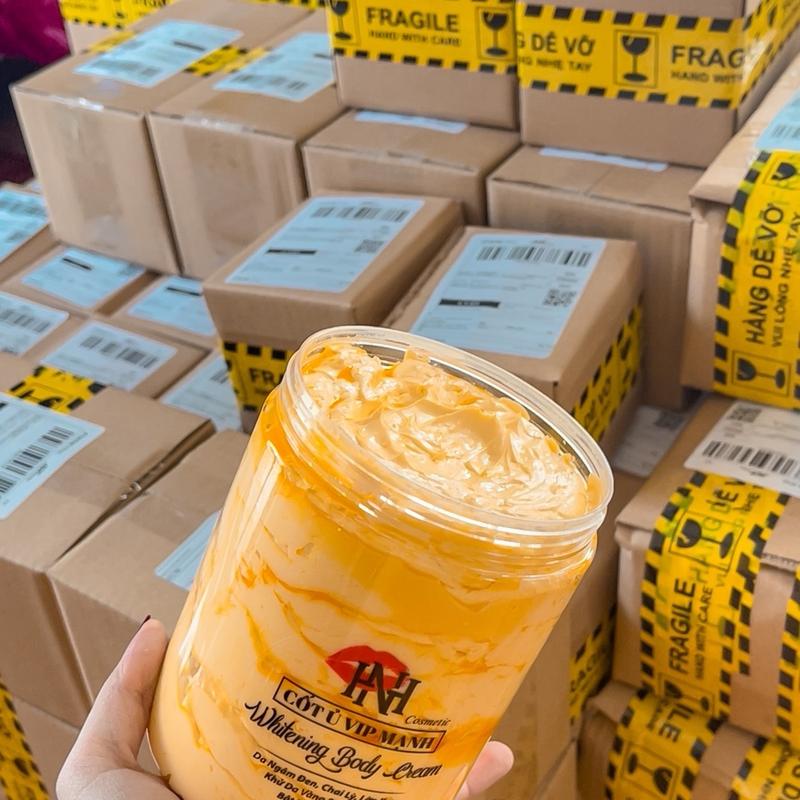 Kem CỐT Ủ VIP MẠNH HỦ 1KY dành cho da siêu ngâm đen, da vàng, lờn kem ( tất cả loại da hỗ trợ trắng da)