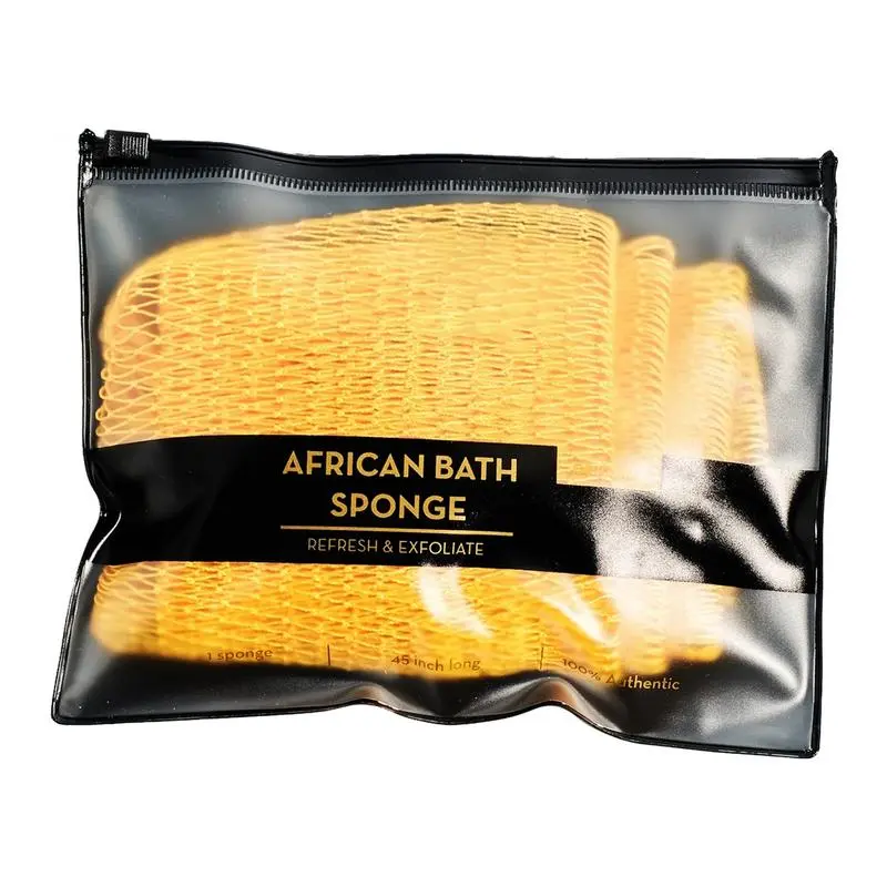 Bath Net Colorful Net Sponge Body Exfoliator Reusable Bath Sponge Washcloth African Scrubbing Long Net Rag Shower Accessory Outdoors