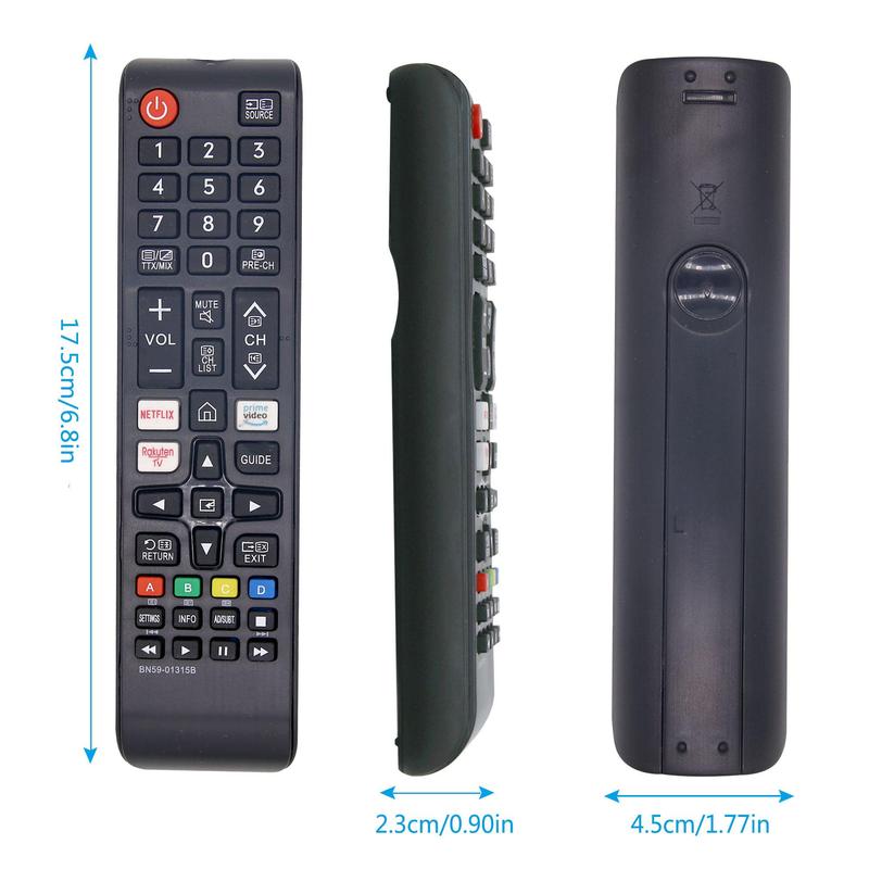 Remote Control Replacement for BN59-01315B, Replaced Remote Control Compatible with 4K UHD HDR Crystal QLED TVs, Quantum TVs and All Samsung Models, Large Appliance Parts & Accessories 1