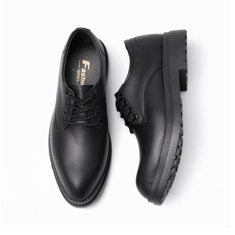 Giày đốc nam da mềm đế cao thanh lịch, đế cao su chống trơn