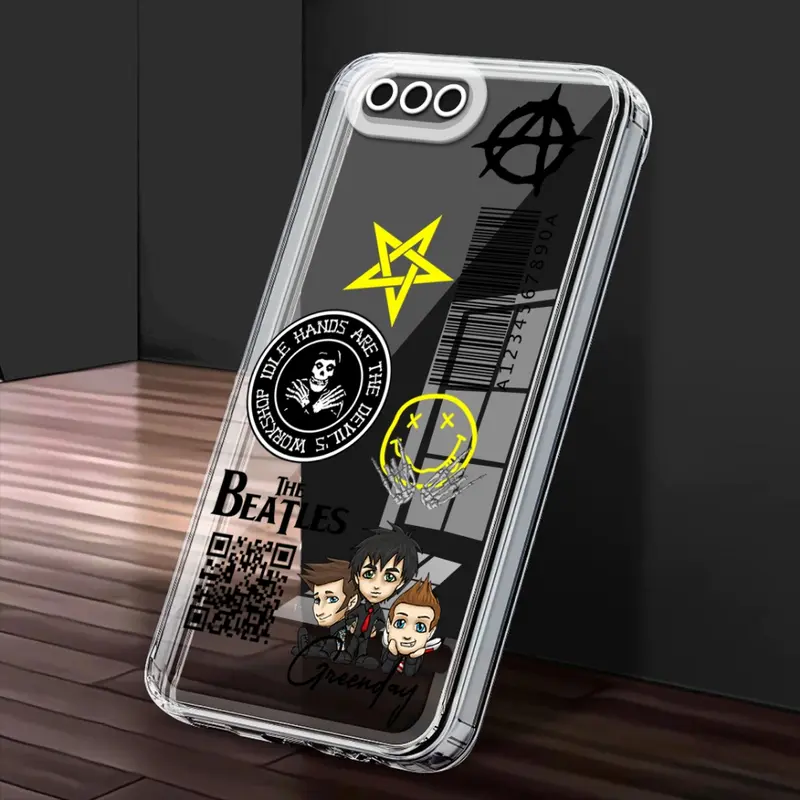 Casing Trand - SoftCase Clear Ready For Oppo A3s Oppo A1k Realme C1 Realme C2 Casing Bening GAMBAR METAL - MT27 8