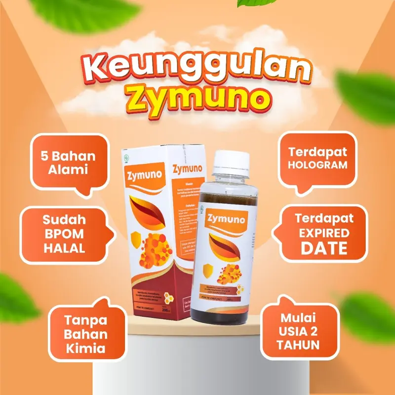 Zymuno – Madu Herbal Membantu  Meningkatkan Daya Tahan Tubuh atau Imun serta Membantu Terapi Benjolan Lipoma dan Tumor) original herbal Kulakin 2