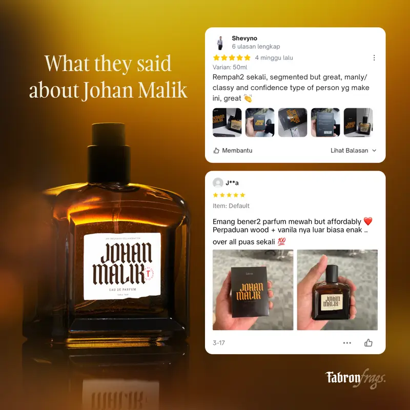 Parfum Johan Malik - EDP 50ml - by Fabronfrags 4