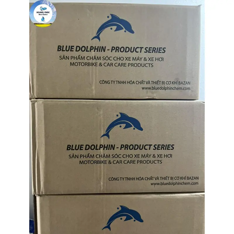 [Mẫu Mới] Chai Xịt Phục Hồi Nhựa Nhám Và Làm Bóng Lốp Xe BZ TIRE SHINE Blue Dolphin 450ml 3
