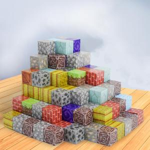 Random Style 3D Magnetic Cube, DIY Magnetic Building Blocks, Creative and Educational Building Blocks for Boys & Girls, Christmas Gift