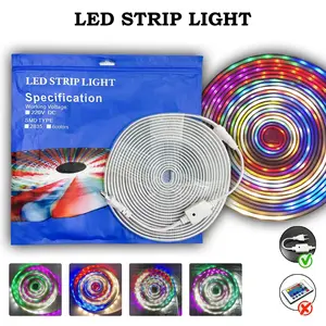 (COD)/Lampu LED Strip Hari Kemerdekaan 6 Warna Lampu Hias/Lampu hias bendara hari nasional/Lampu Hias Hari Nasional Murah/lampu led/ lampu Ramadhan/lampu idul fitri /lampu kelap kelip/lampu led stripe/rgb/lampu led stripe 7.5m/LAMPU Led Strip Selang Pvc
