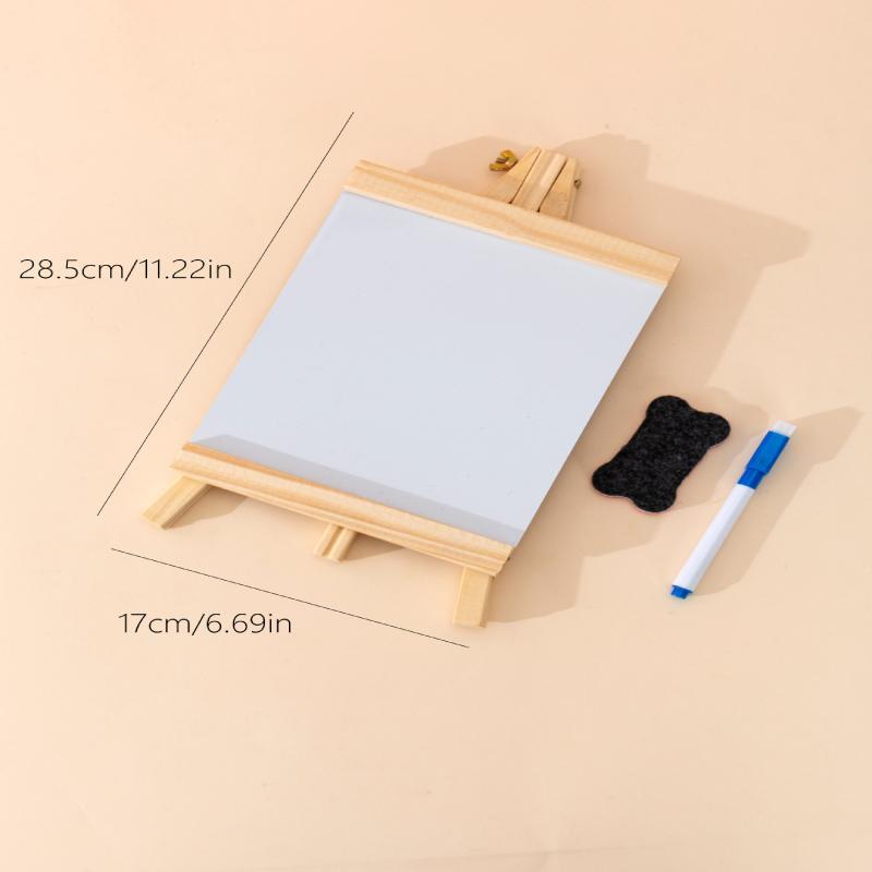 Erasable Whiteboard, 1 Count Whiteboard with Random Color Eraser & Marker Pen, Erasable Whiteboard for Office, Classroom 4