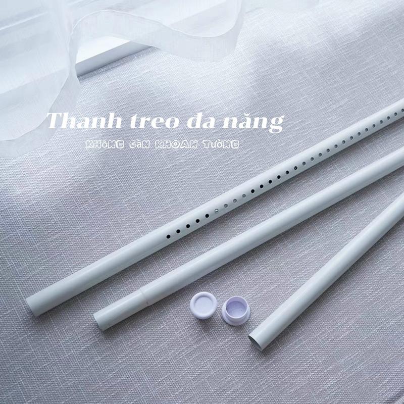  Thanh treo rèm cửa không cần khoan tường cao cấp RÈM TRE VIỆT 