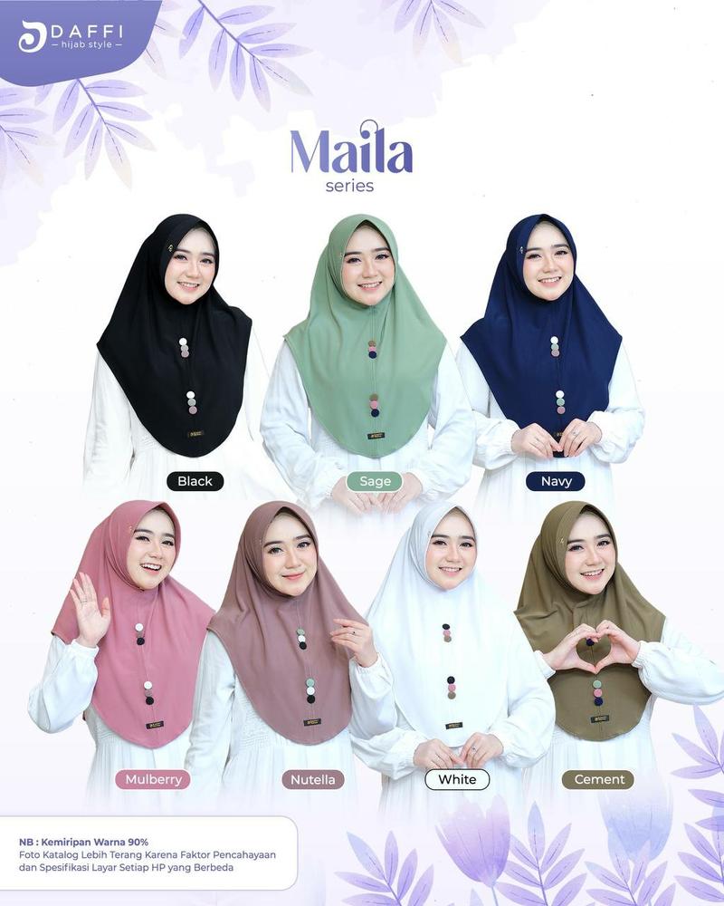 Product Introduction of MAILA SERIES ORI DAFFI HIJAB 12