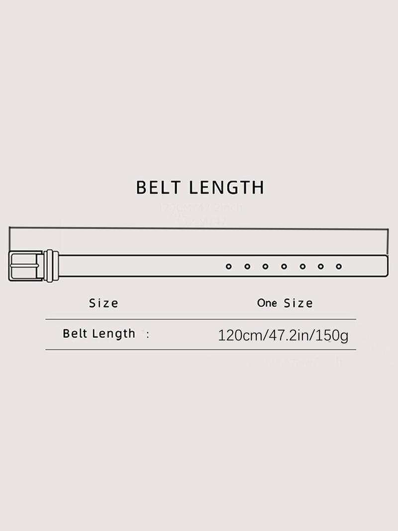 Product Introduction of Men's Vintage Fashion All-match Belt, Casual Business Belt for Jeans Trousers, Daily Clothing Decoration, Trendy Exquisite Belt for Birthday Gift 1