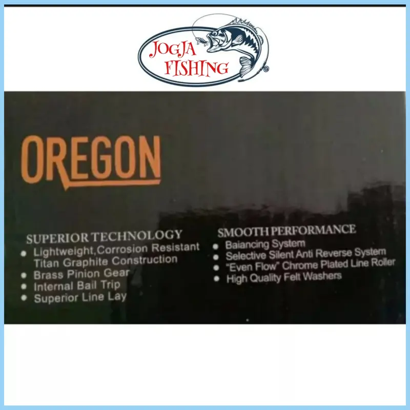 PROMO Reel Mini Oregon Harper 300 Spinning COCOK UNTUK TEGEK KOLONG 1