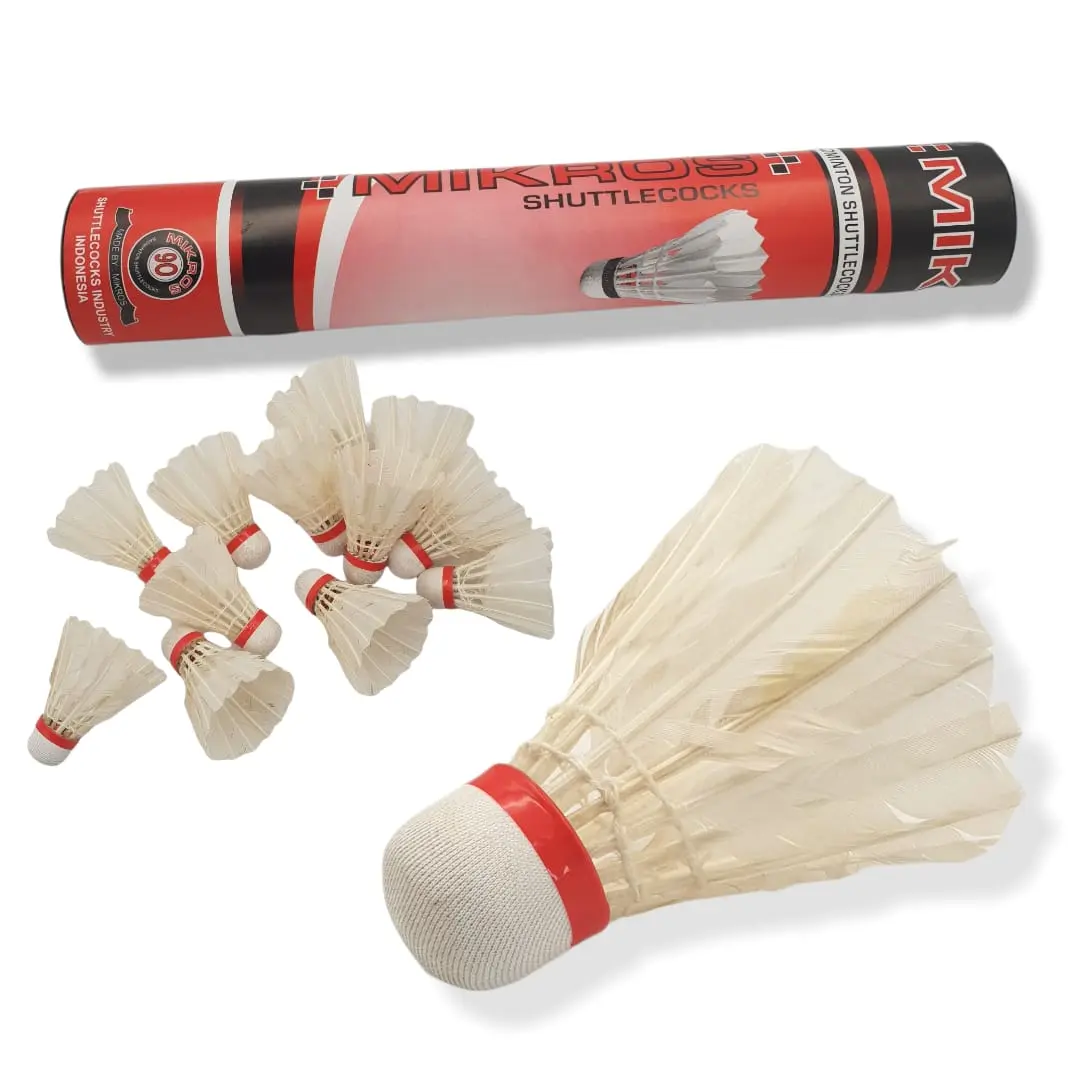 KOK Badminton Anak isi 12 Koktangkis Badminton Shuttlecocks Kok 1 Tabung  bulu  raket  Bulutangkis
