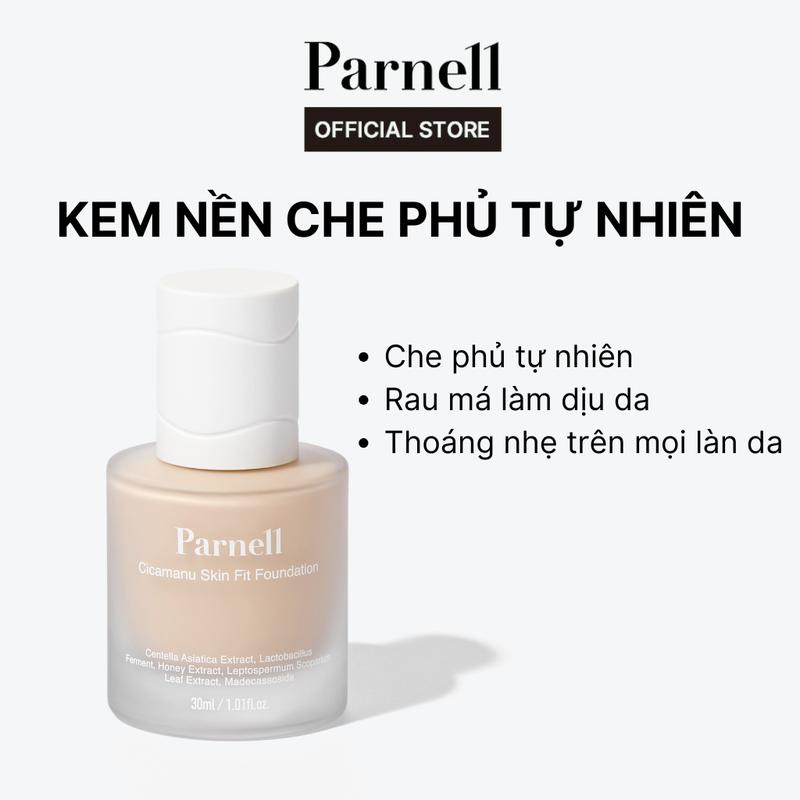 Parnell Kem nền che phủ tự nhiên Parnell Cicamanu Skin Fit Foundation 30ml