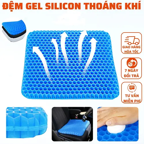 Đệm 3D thoáng khí thế hệ mới 2 lớp cao cấp lót ghế ngồi văn phòng mẫu mới 2022 1