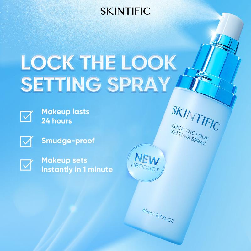SKINTIFIC Makeup Setting Spray 16-hours lasting Matte finish |Hydrating ...