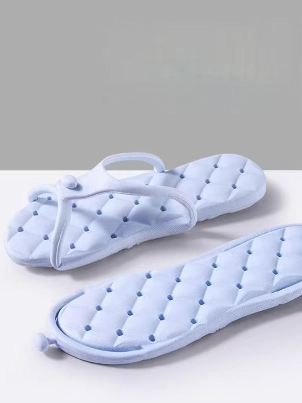 Portable Foldable Slippers, Lightweight Non-slip Slippers for Travel, Comfortable Soft Slippers for Indoor & Outdoor Wear 3