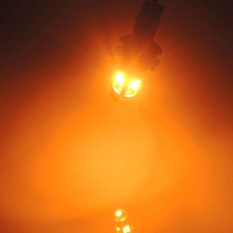 Product Introduction of New 1pair Amber Car Position Parking Lights T10 168 194 2825 W5W 19SMD LED Bulbs 1