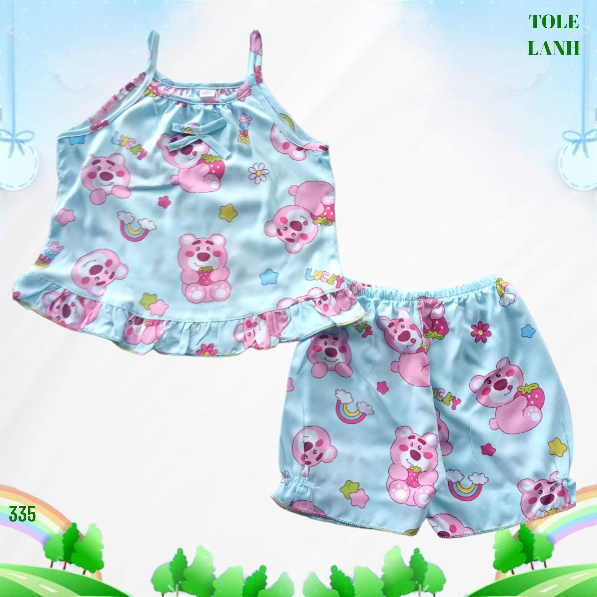 Bé gái ngắn áo dây 335 từ 1-12
