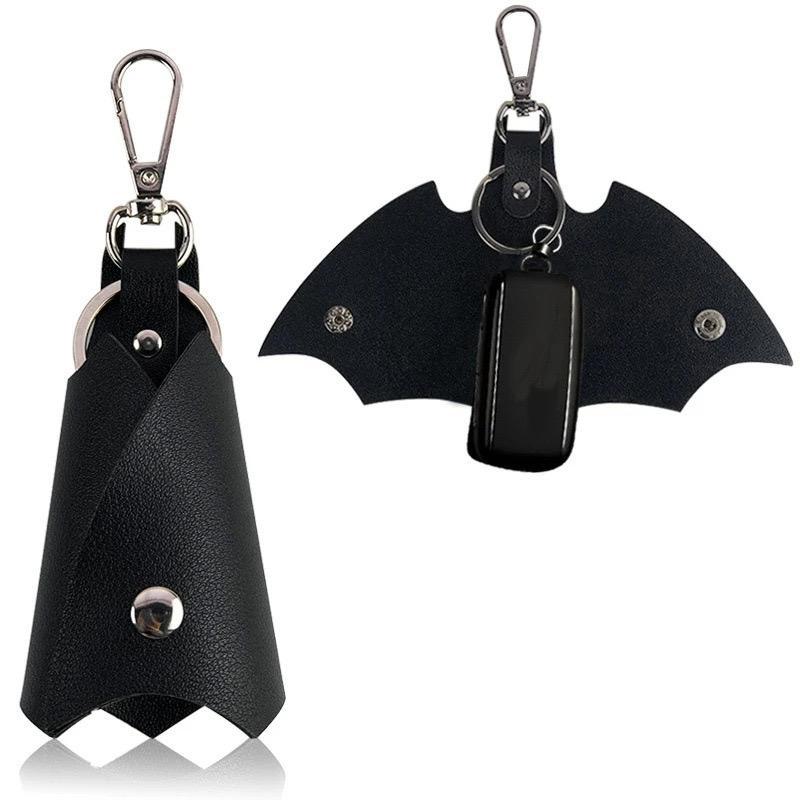 Creative Bat Design Car Keychain, 1 Count Fashionable Protective Keychain for Men & Women, Universal Gift Keychain for Car, Key, Backpack 0