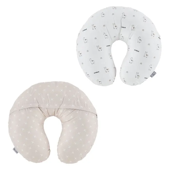 Omiland Bantal Ibu Menyusui Bulat+Bantal Lengan Alpaca Series 0