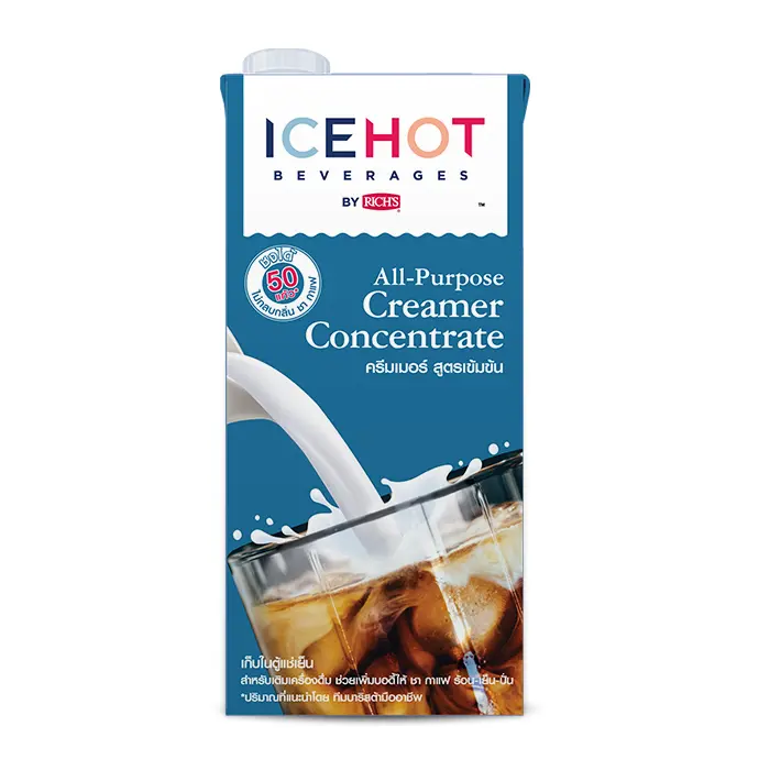 KEM BÉO THỰC VẬT RICH'S LÙN 500G - HÀNG CHÍNH HÃNG - KEM PHA CHẾ CAO CẤP 3