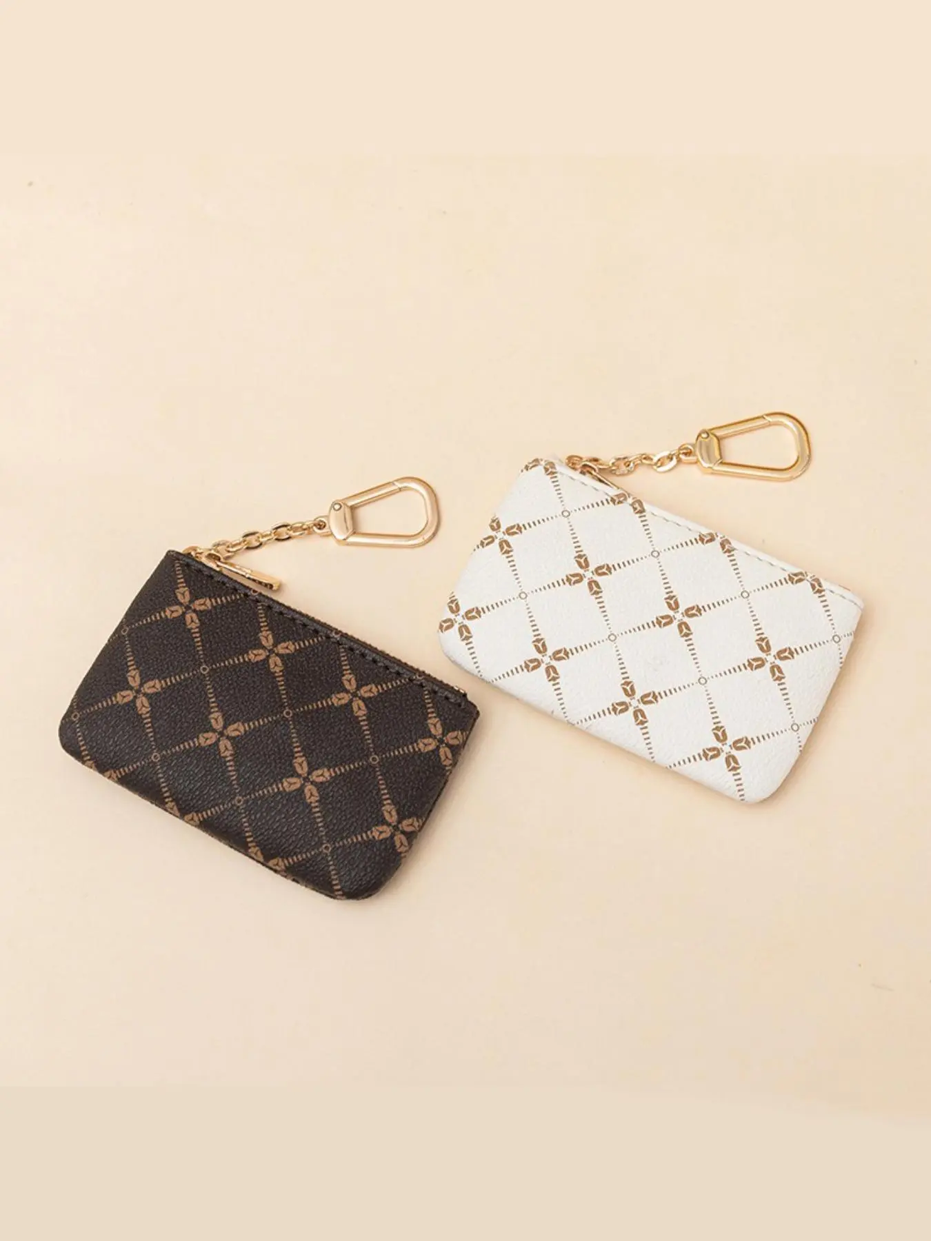 Women's Fashionable Plaid Pattern Zipper Wallet, Casual Versatile Coin Purse, Trendy All-match Clutch Bag for Daily Use