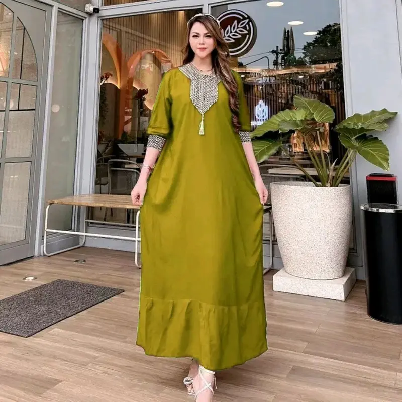 Gamis Sultan Premium l Gamis Renda Sultan l Gamis Viral l Gamis Mom and Kids 8