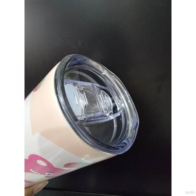 Bình nước thể thao - Nhẹ như lông vũ [Hàng mới về] Nắp Thay Thế Ly Gấu Dâu Lotso 600ml dạng cao, nắp cao cấp, nhựa an toàn cho sức khoẻ 5