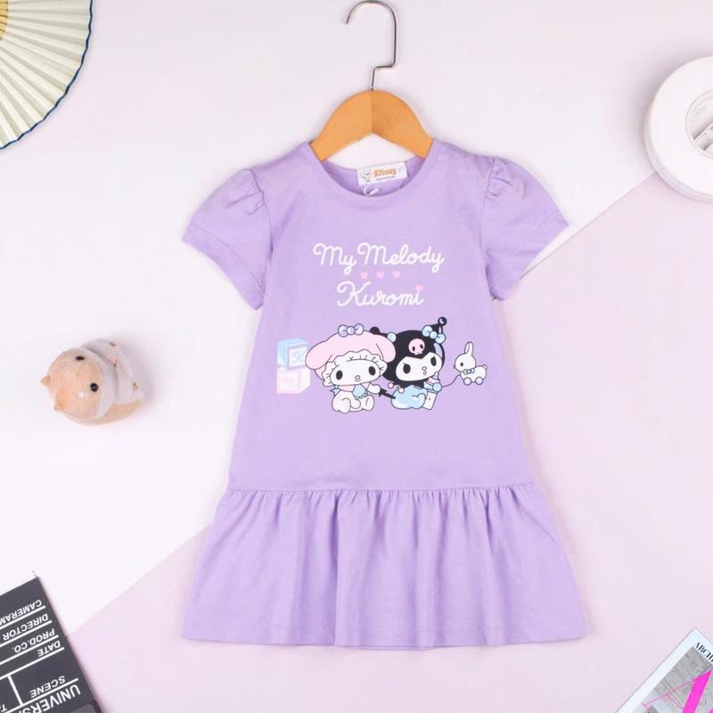 Váy đầm bé gái size 2-10 tuổi, đầm cotton cho bé gái, váy đầm cotton trẻ em  chất cotton mềm mát - TUỆ MINH 7