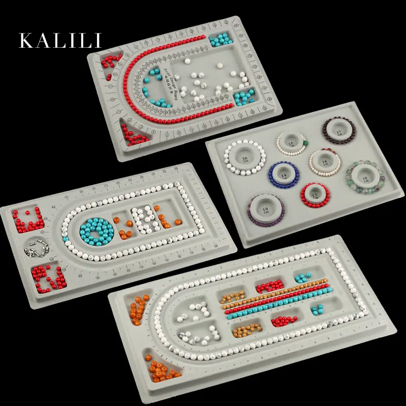 Jewelry DIY Bracelet Necklace Design Plate String Beads Design Table Size Dial 108 Measuring Plate