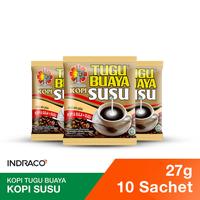 Gambar Tugu Buaya Kopi Susu (10 sachets x 27g) dari INDRACO Store Kab. Gresik 1 Tokopedia