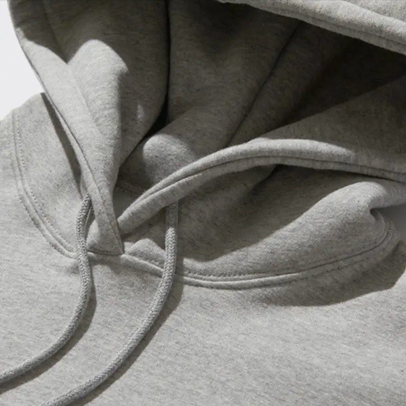 Áo Hoodie Zip Form Boxy Local Brand Outset Studio, chất vải nỉ lông cáo 420GSM Trơn Màu Xám Tiêu   Menswear 3