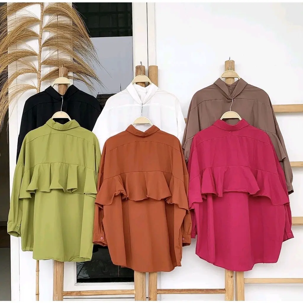 Duma blouse/ blouse ruffle
