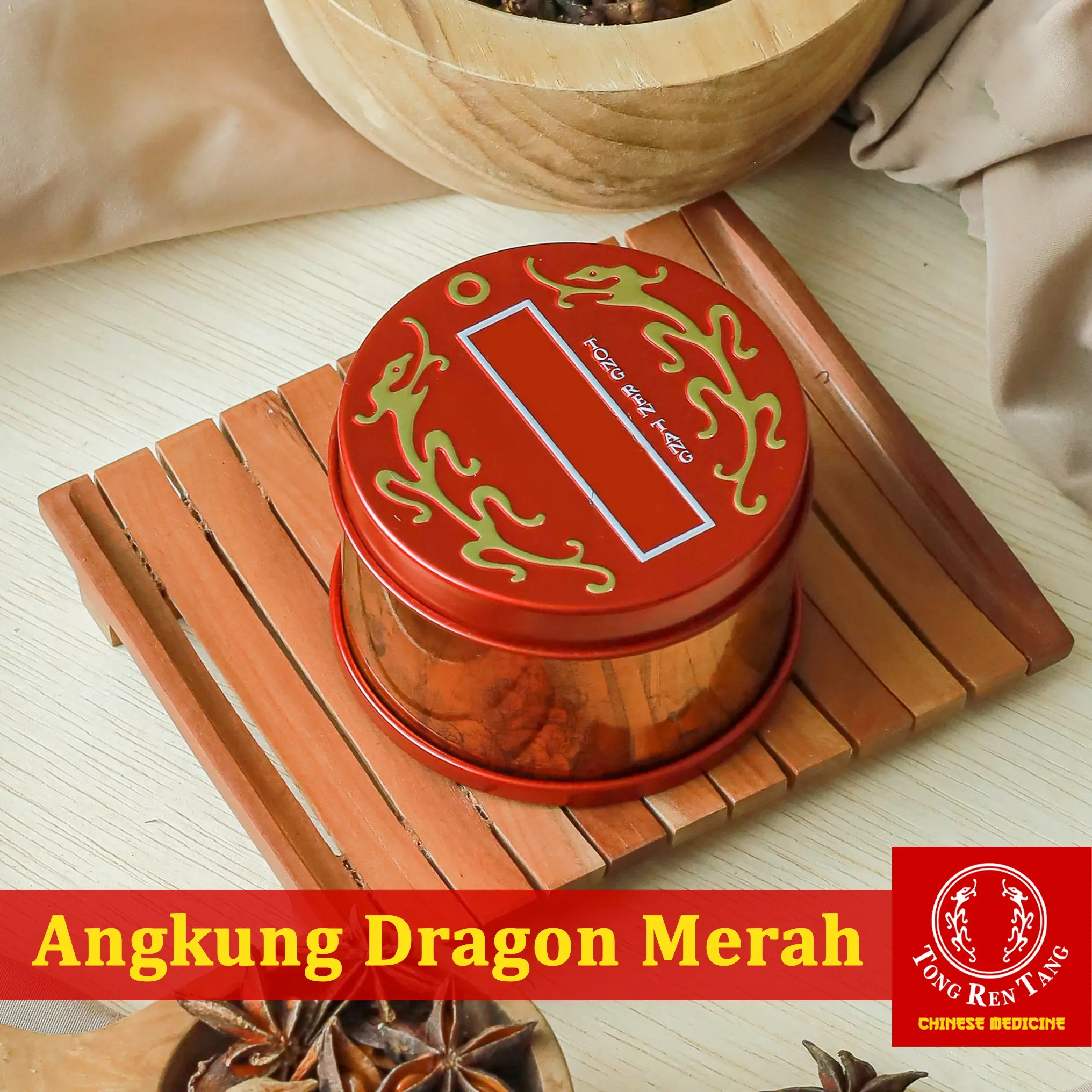 Angkung Dragon Merah Original Cina Angong Herbal Asli Tiongkok
