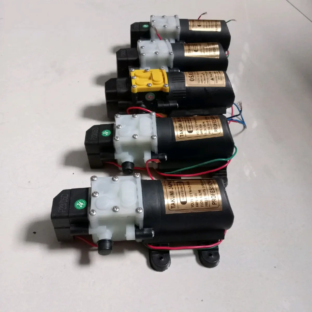 moto tăng áp mini 12v đóng ngắt tự động