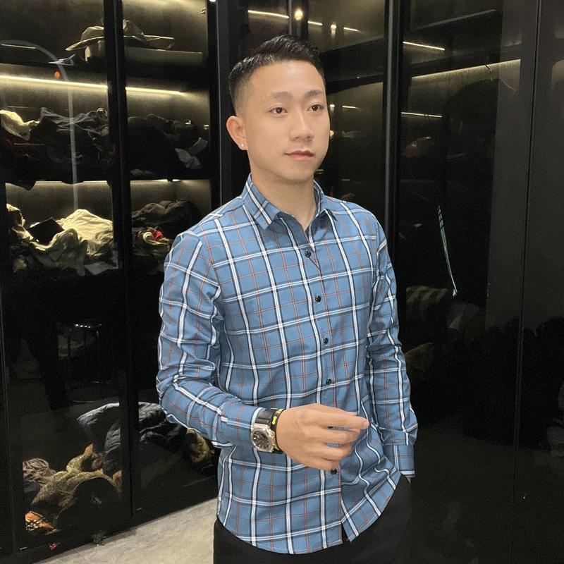 Product Introduction of Sơmi kẻ ô k01 của nhà DUMIMAN Áo Menswear 13